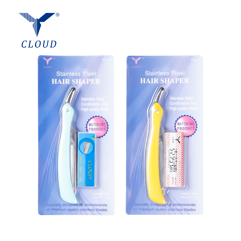 Kumportableng Grip Stainless Steel Hair Shaper 77 Blade Razor Set