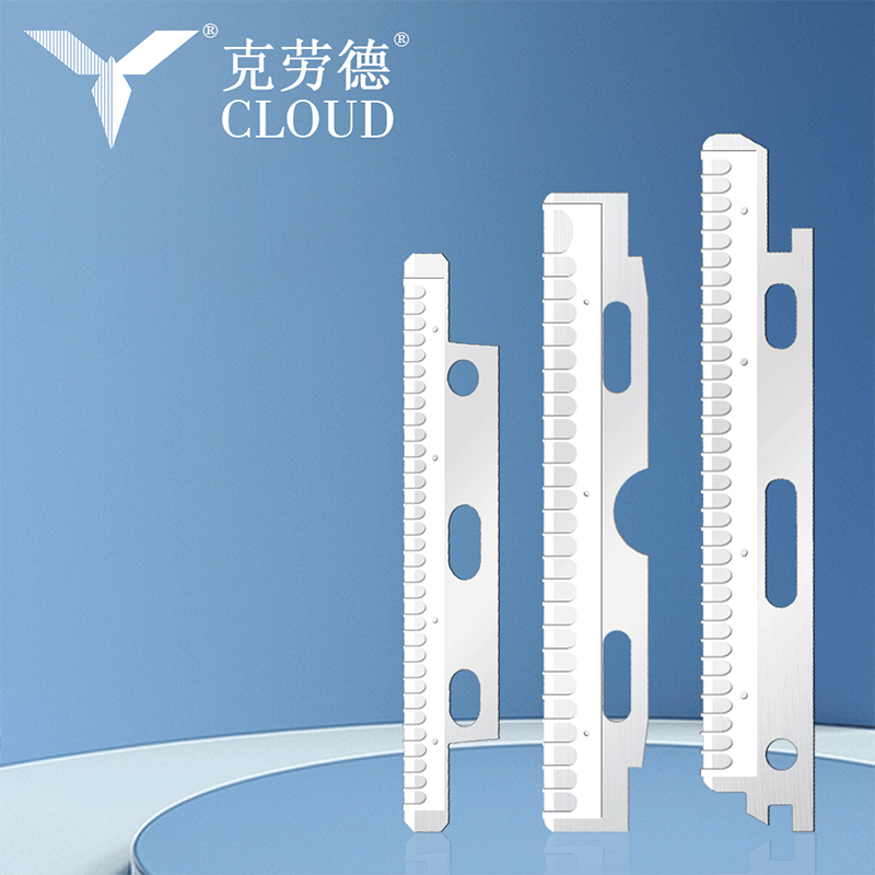 Nano-Coated Stainless Steel Face At Eyebrow Razor Blades