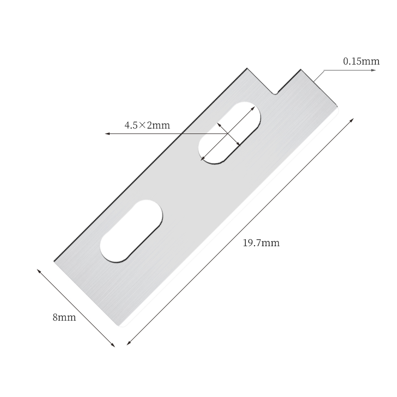 Precision Sharp Stainless Steel Eyebrow Shaping Knife Blades