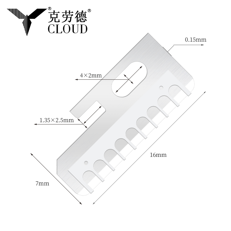 Precision Sharp Stainless Steel Eyebrow Shaping Knife Blades