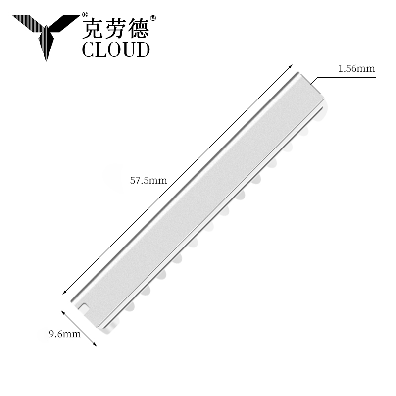 Hindi kinakalawang na asero na may Single Edge na Mga Blade sa Paggupit ng Buhok