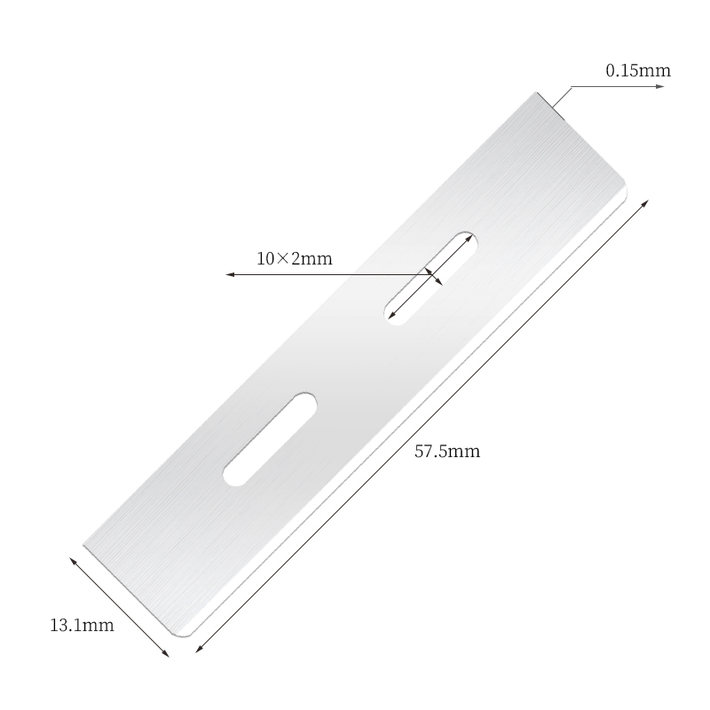 Matibay Reusable Stainless Steel Eyebrow Cutting Blade