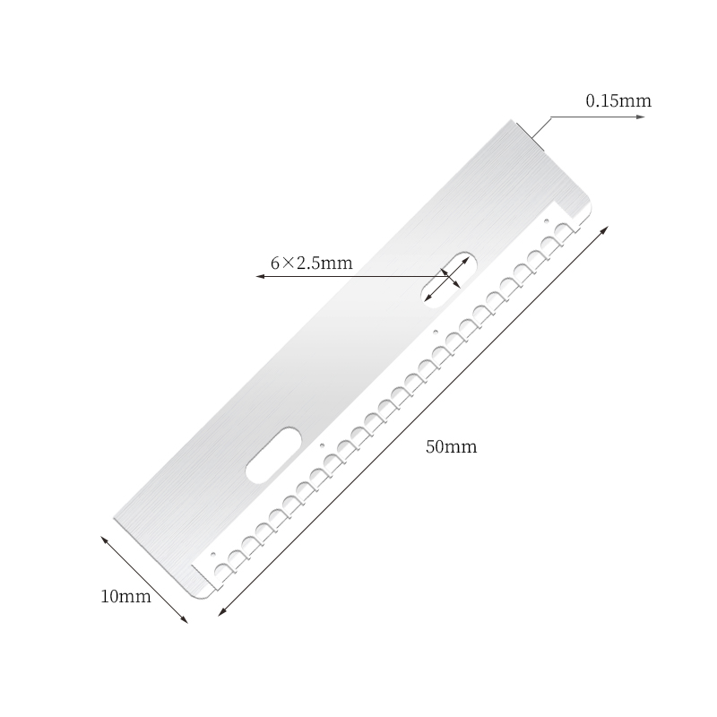 Matibay Reusable Stainless Steel Eyebrow Cutting Blade